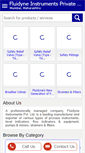 Mobile Screenshot of fluidynevalves-instruments.com